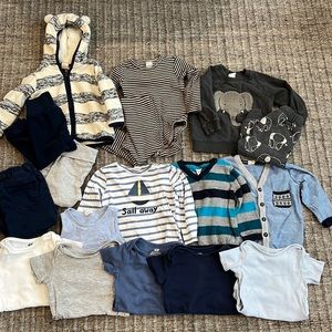 H&M Baby Boy Bundle - 9-12 months - 17 pieces!